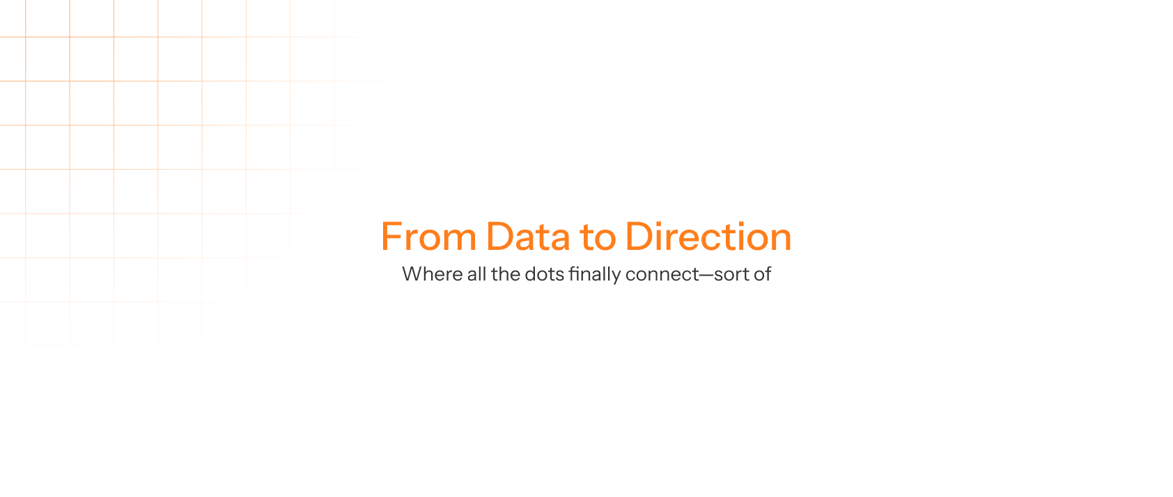 Data to Direction